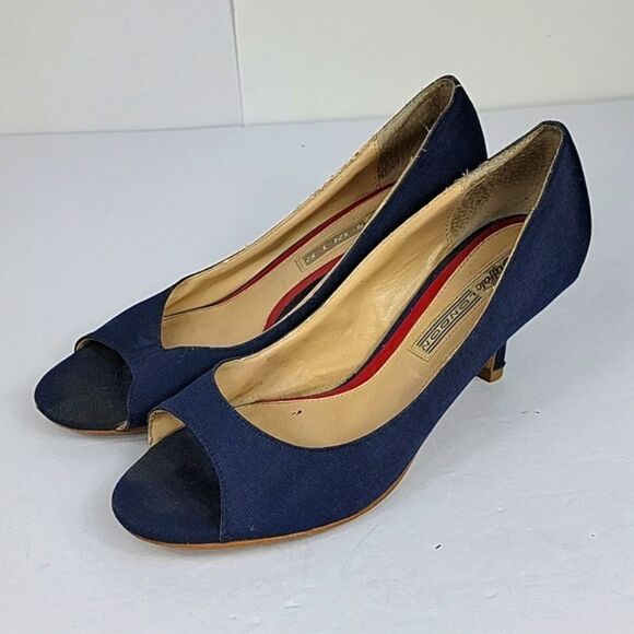 Buffalo London Open Toe Blue Heel - Picture 6 of 16